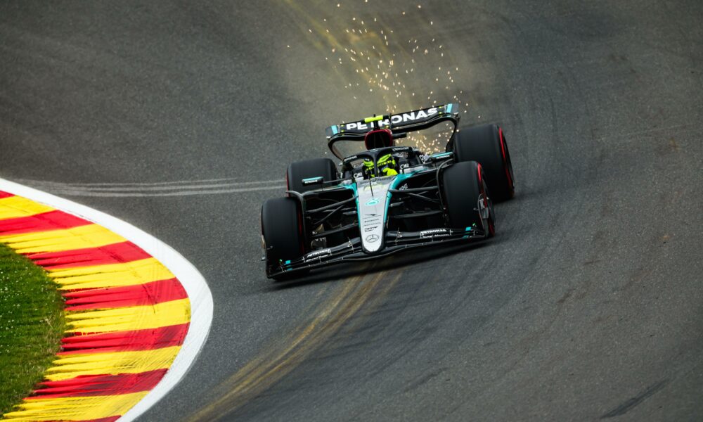 Hamilton Mercedes F1 Belgium Spa Francorchamps Grand Prix 2024 win